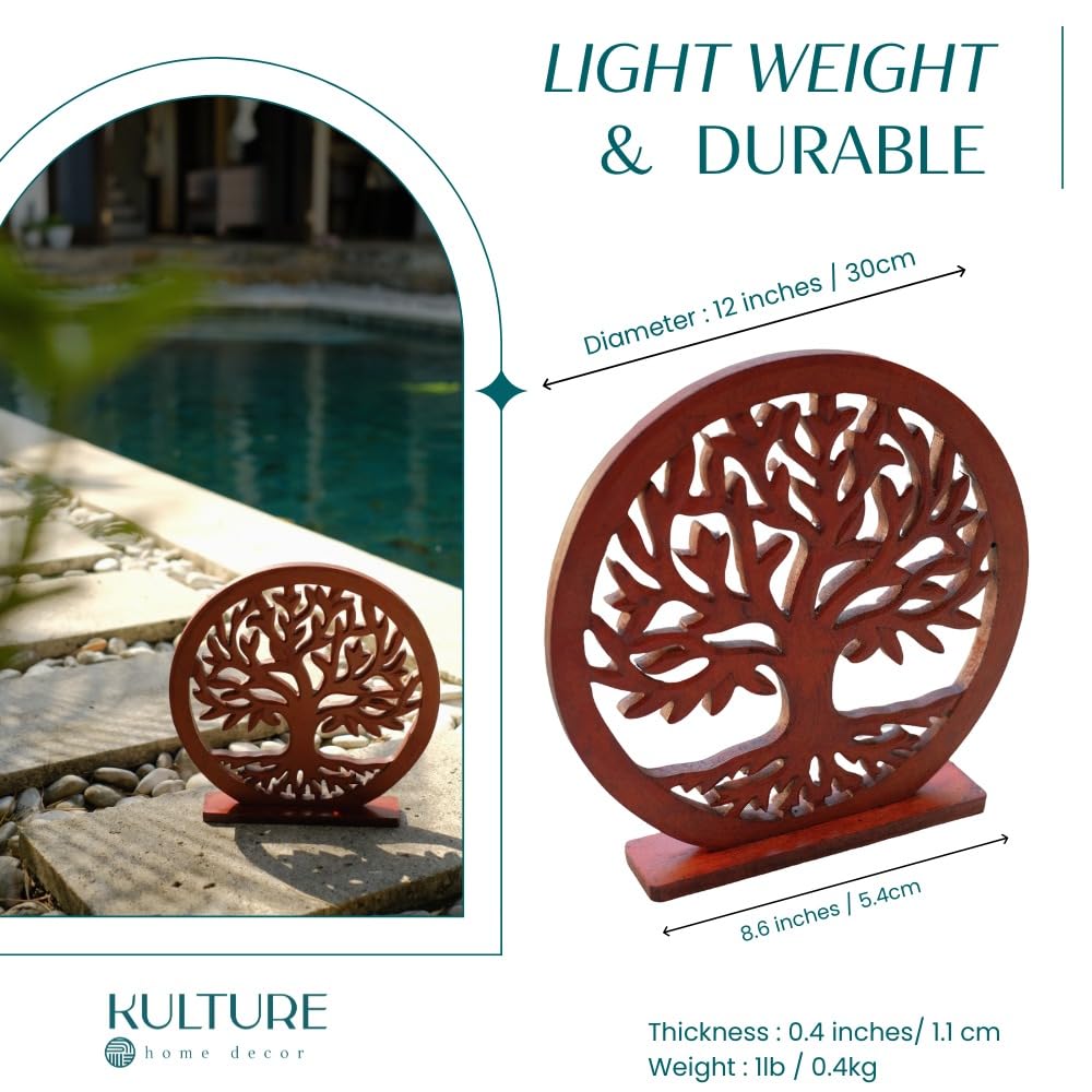 Decorative Table Decor "Tree of Life" 12x12 inches