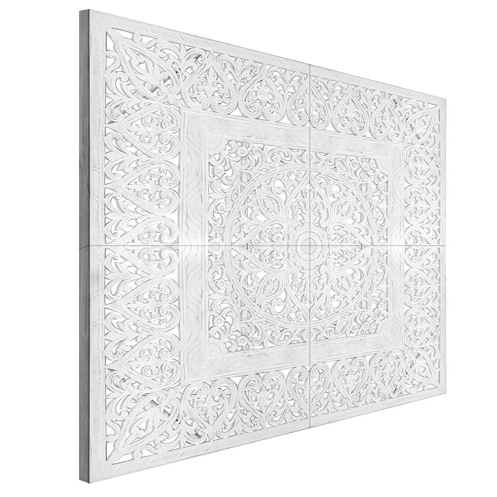 bed headboard putri malu white wash bali design hand carved hand made home decorative house furniture wood material bed headboard design bed headboard ideas bed headboard panels worldwide shipping