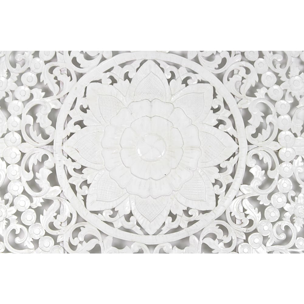 Bed Headboard King Size Anggrek - White