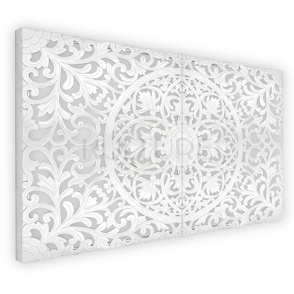 bed headboard murraya white wash bali design hand carved hand made home decorative house furniture wood material bed headboard design bed headboard ideas bed headboard panels worldwide shipping