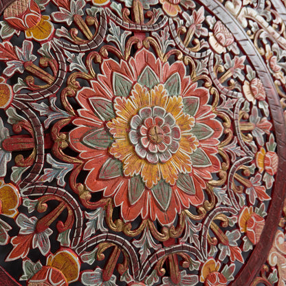 Decorative Panel "Manusa" - Sri Red
