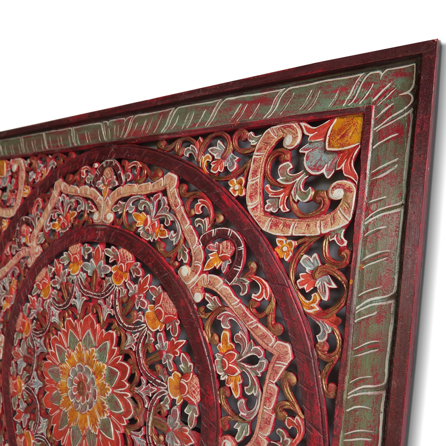 Decorative Panel "Manusa" - Sri Red