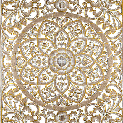 Carved Bed Headboard "Kris" - USA