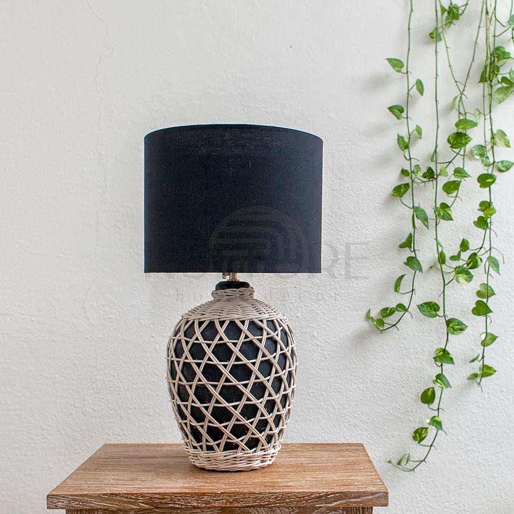 Ceramic Table Lamp 'Pensée' - Kulture Home Decor