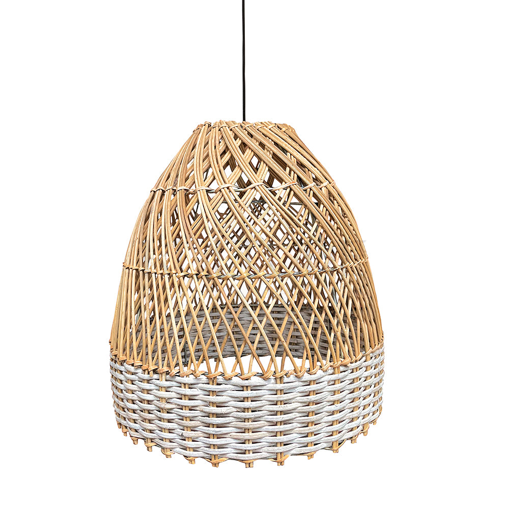 rattan pendant hang lamp shades nusa dua bali design hand carved hand made home decorative house furniture wood material